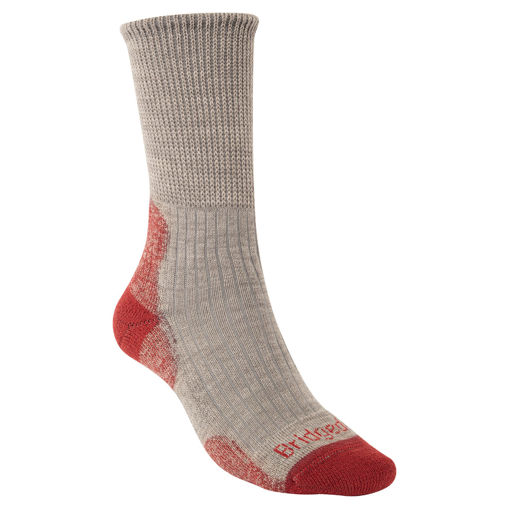 Taupe/Red